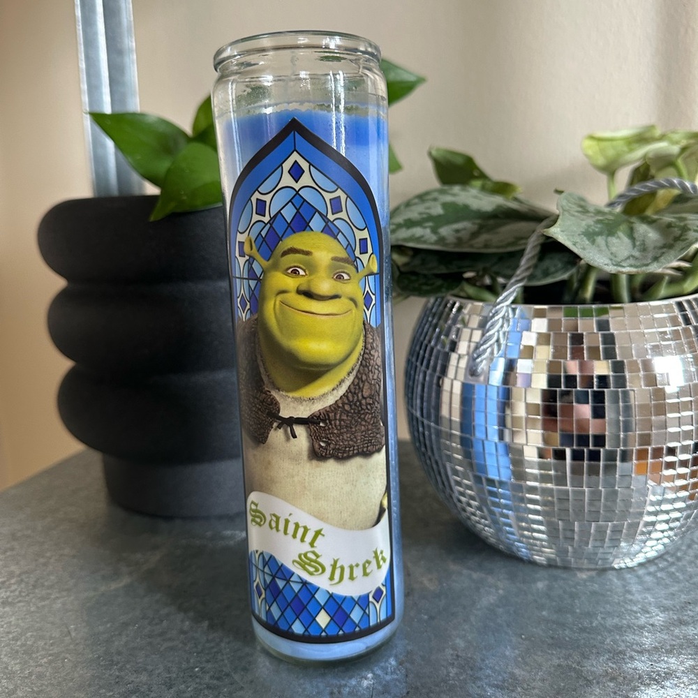 Shrek Prayer Candle